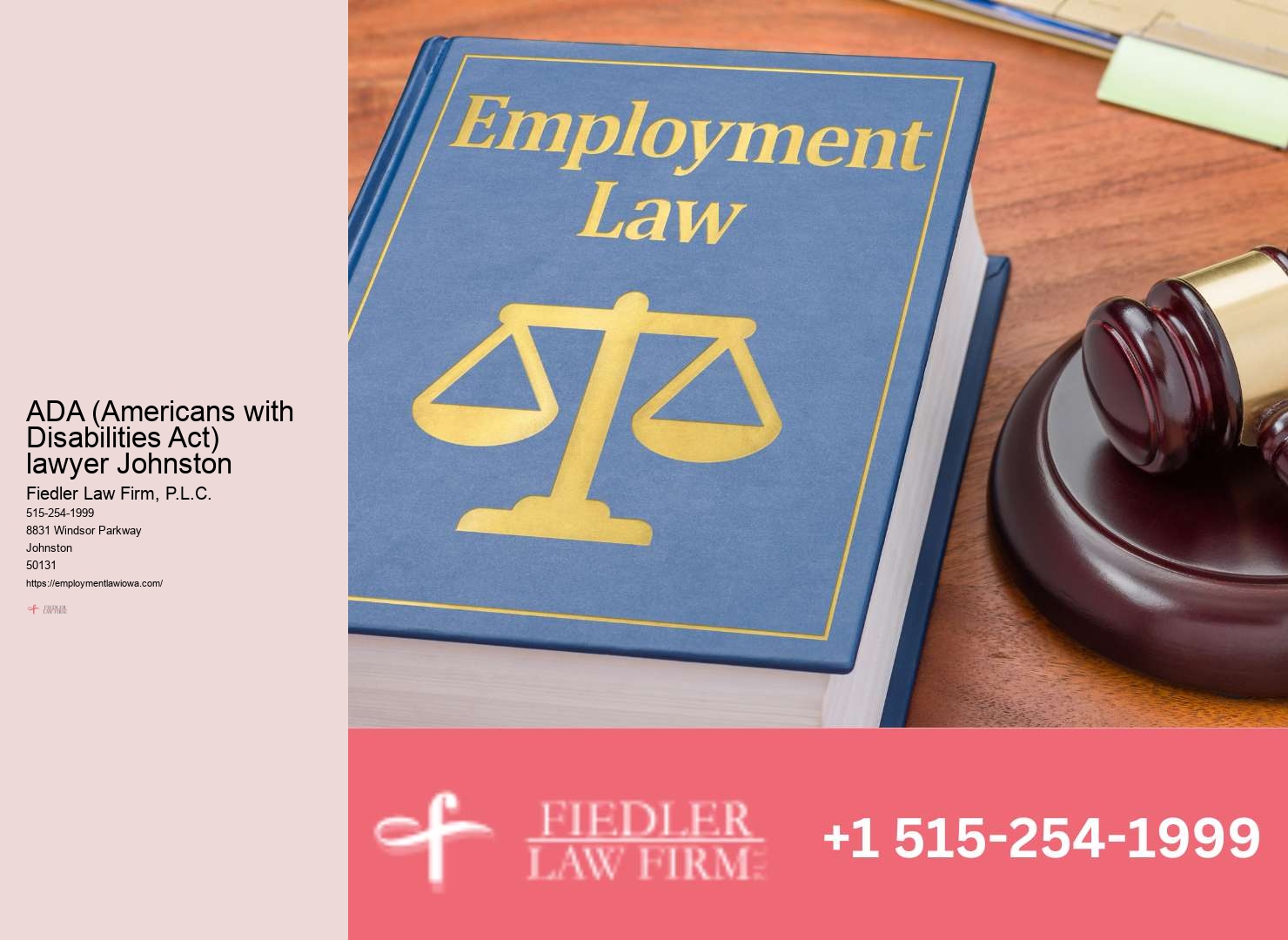 Trusted Government Employment Lawyer Johnston