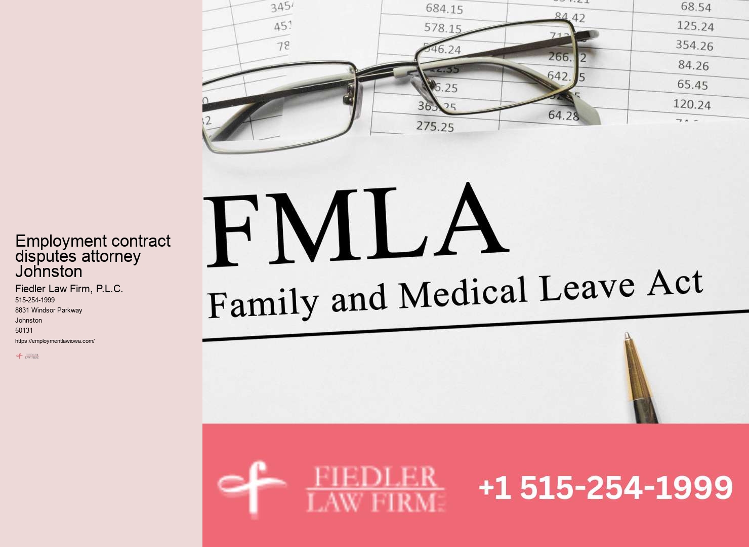 Johnston Employment Law Consultation Firm Assistance