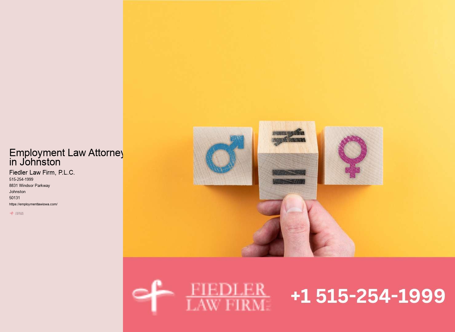 Employment Lawyer Johnston negotiation strategies