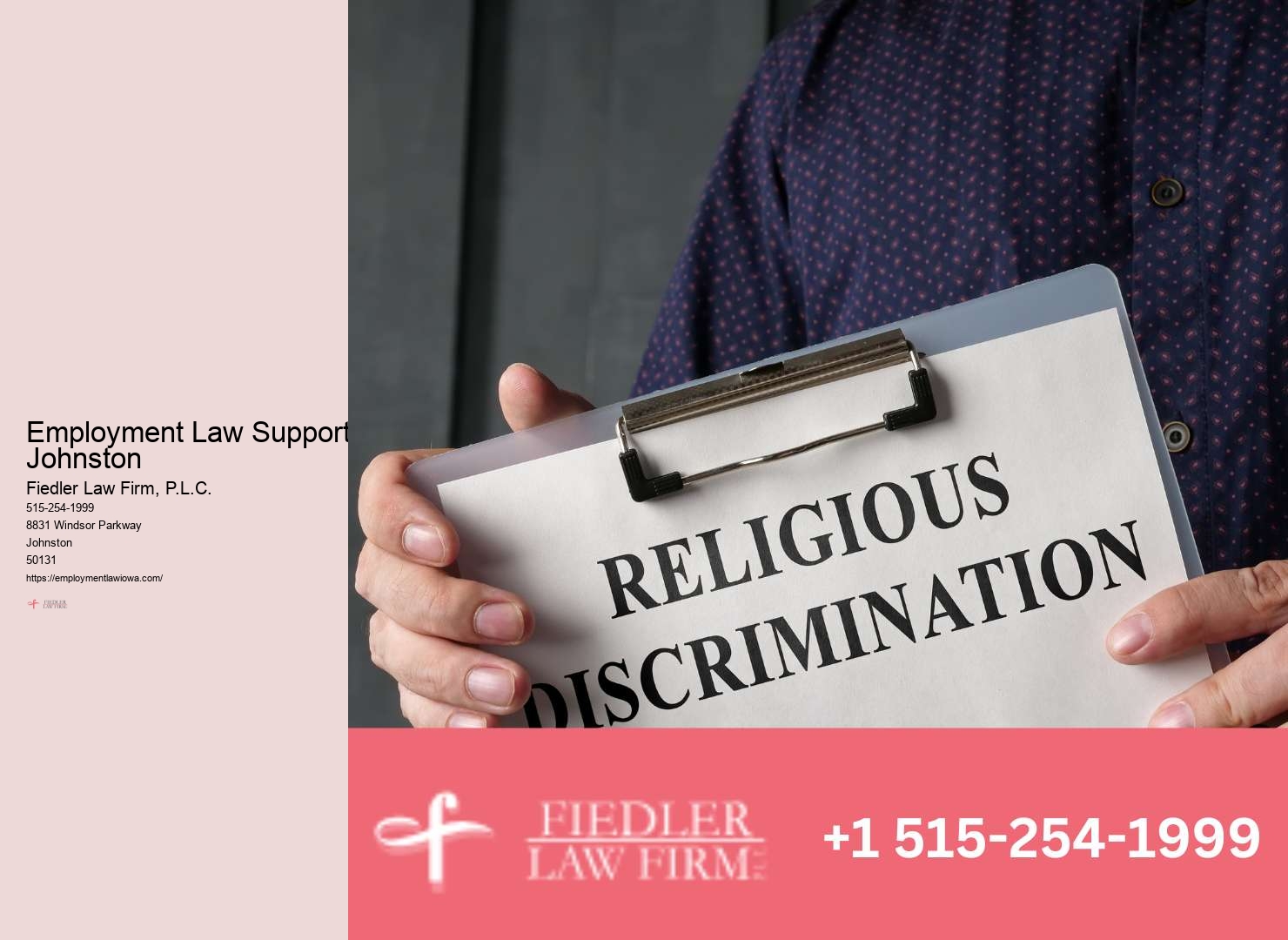 Johnston Employment Law Consultation Firm Specialist