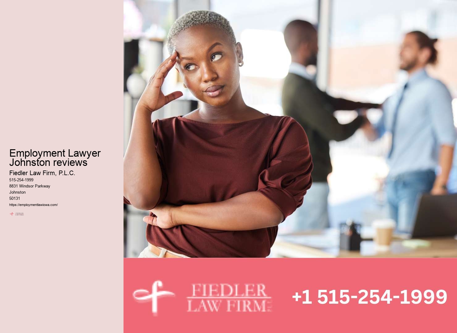 Johnston Employment Law Consultation Firm Legal Assistance