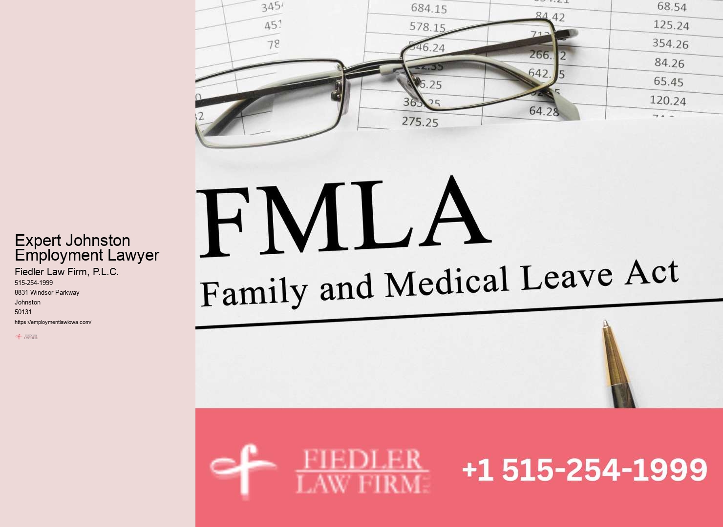 Johnston Employment Law Consultation Firm Advisory Services