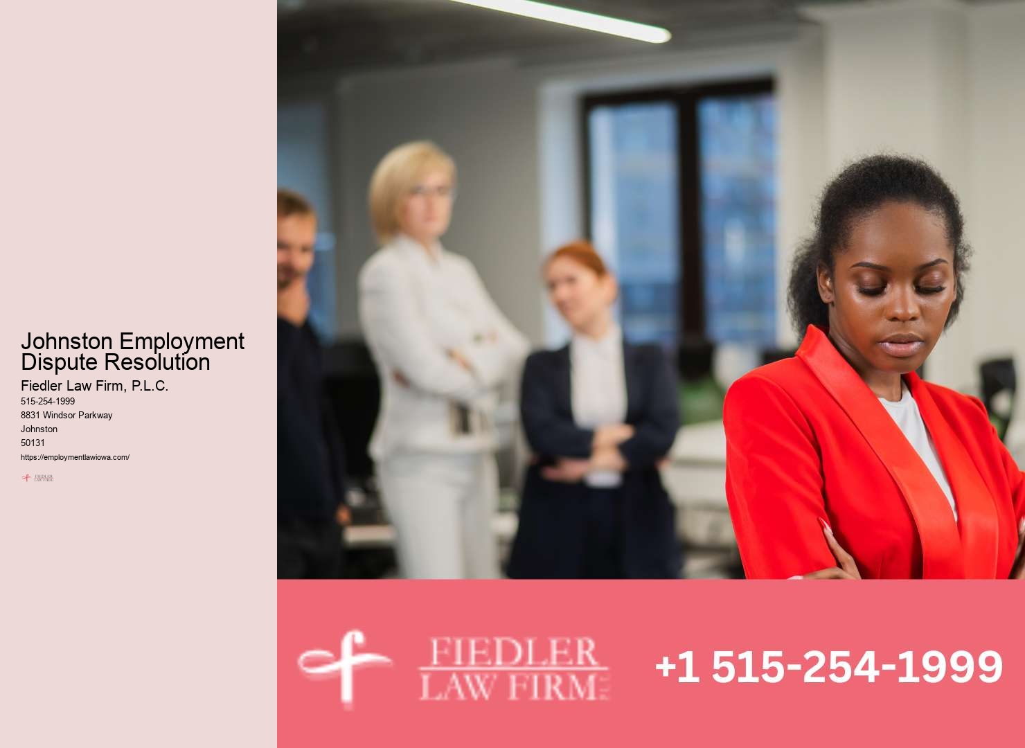 Established Workplace Discrimination Legal Representation Johnston