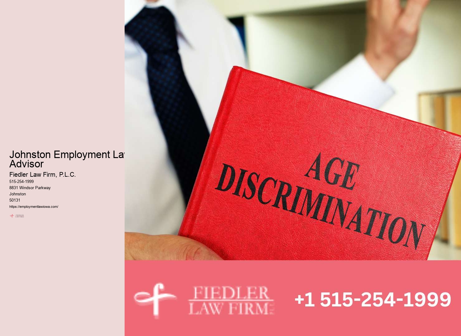 Employment Lawyer Johnston laws