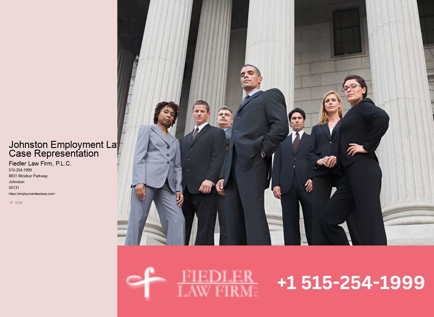 Professional Wrongful Termination Lawyer Johnston