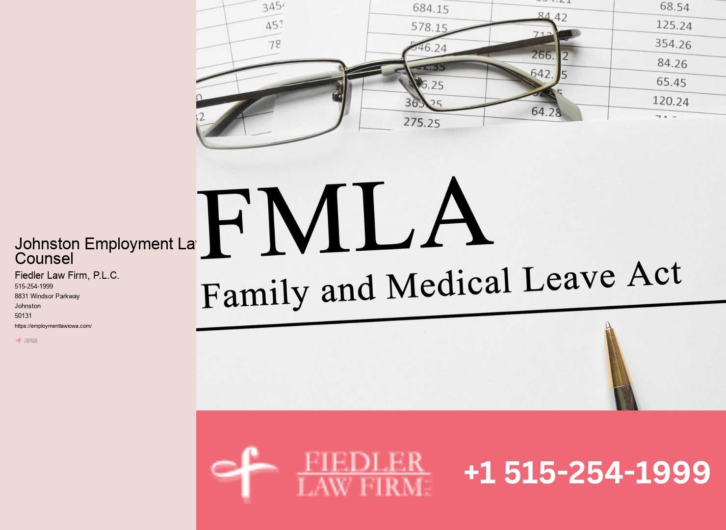 Johnston Employment Law Consultation Firm Solutions
