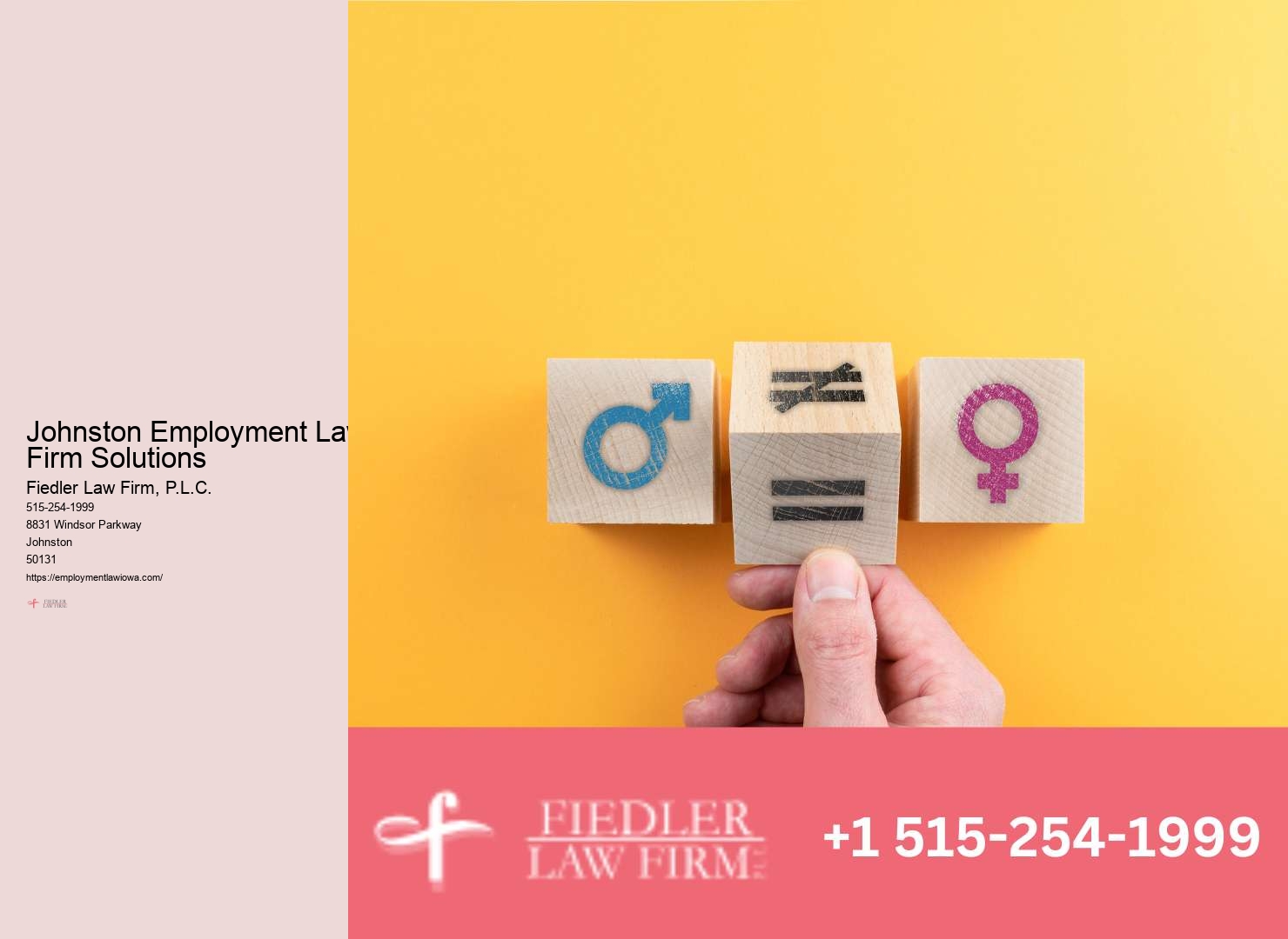 Expert Harassment at Work Attorney in Johnston