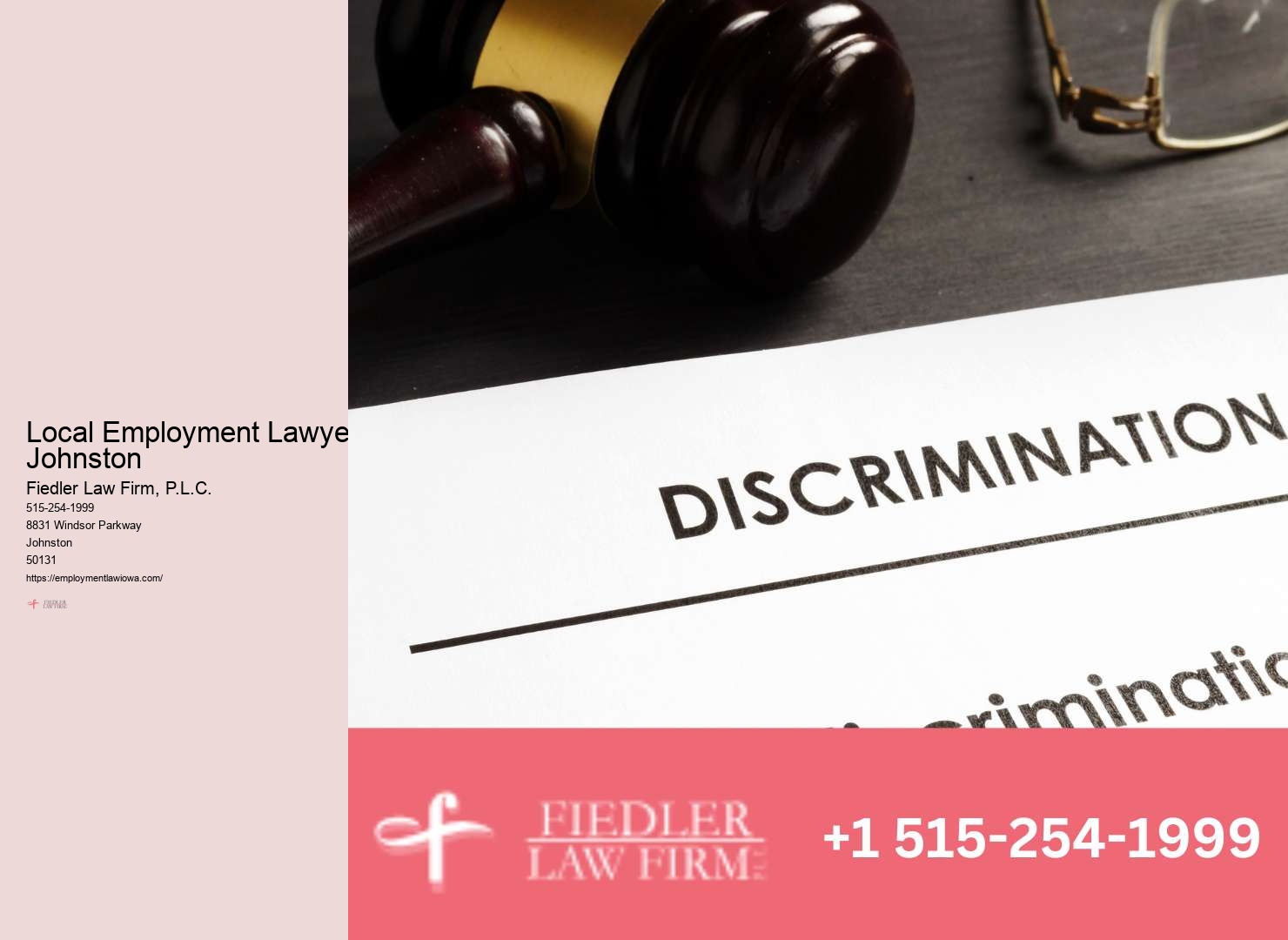 Skilled Harassment at Work Lawyer in Johnston