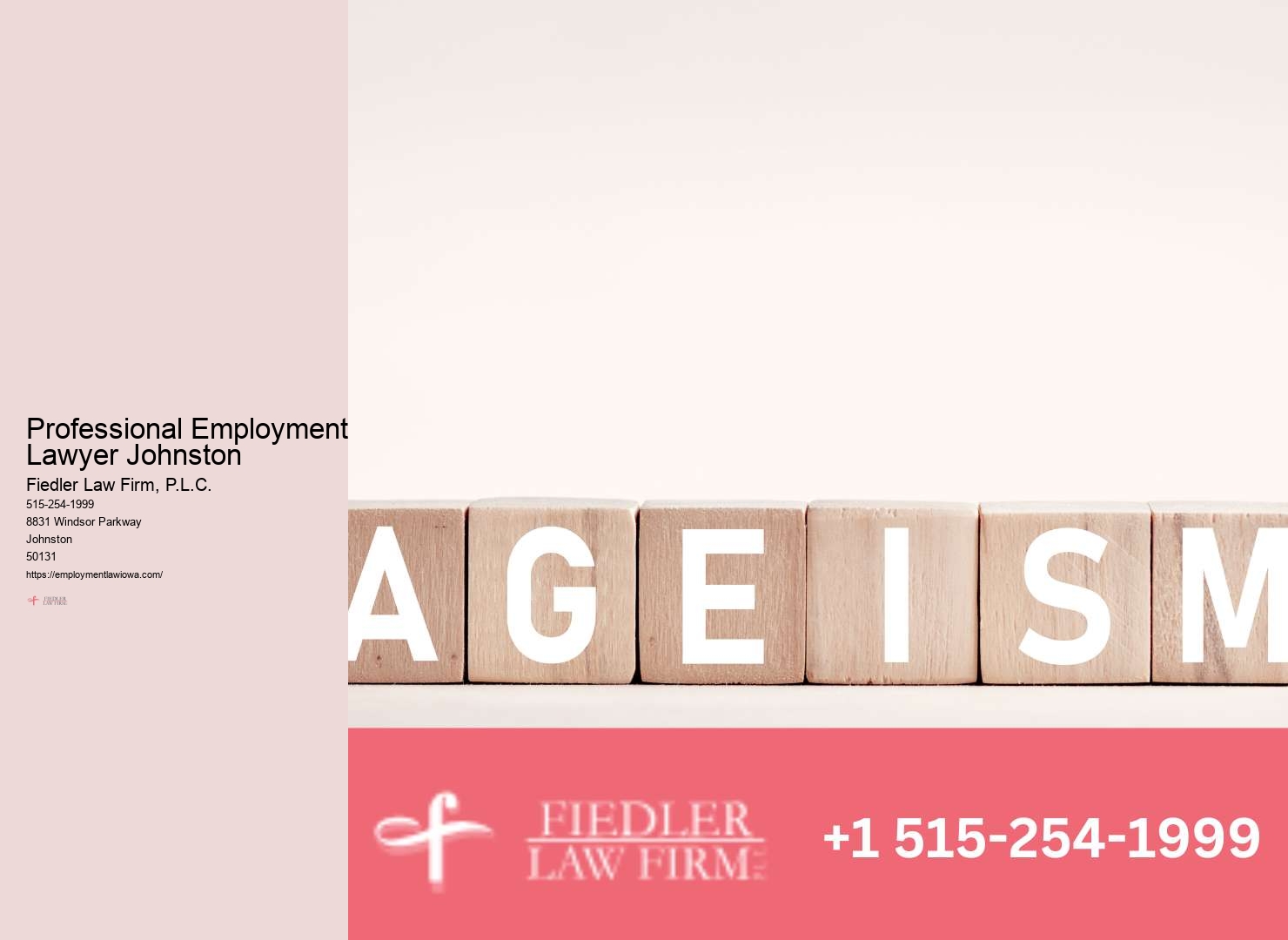 Employment Lawyer Johnston settlements