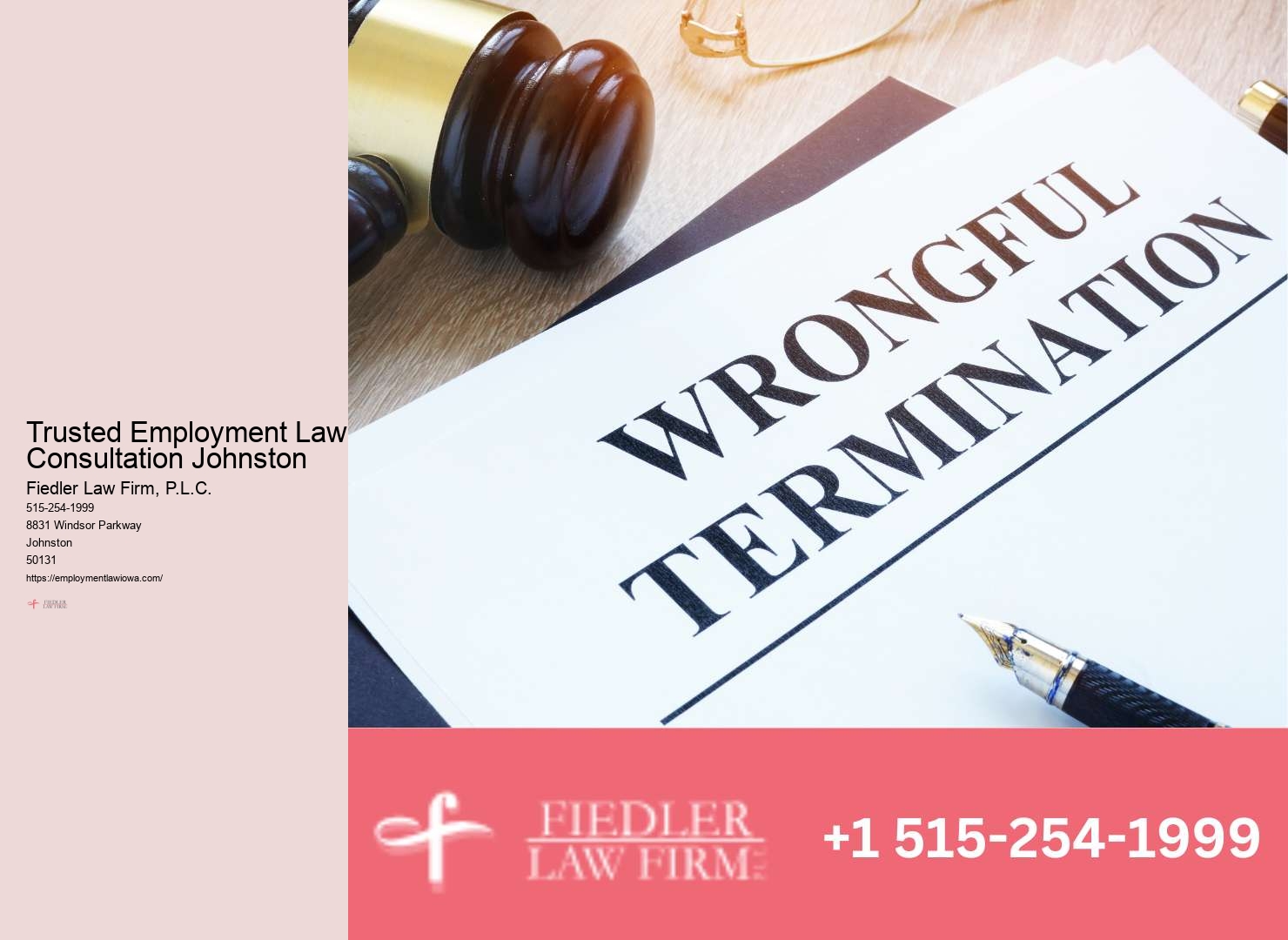 Johnston Employment Law Consultation Firm Support