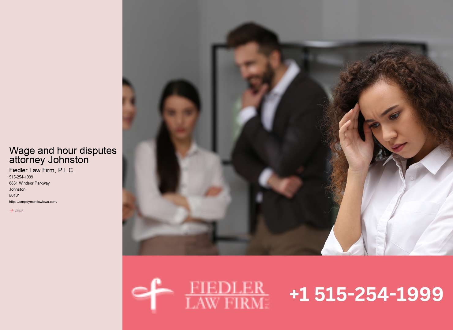 Expert Wrongful Termination Attorney Johnston
