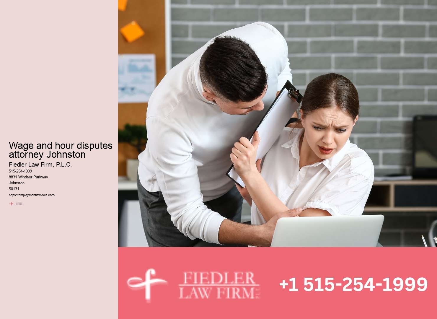 Expert Employment Law Counsel Johnston
