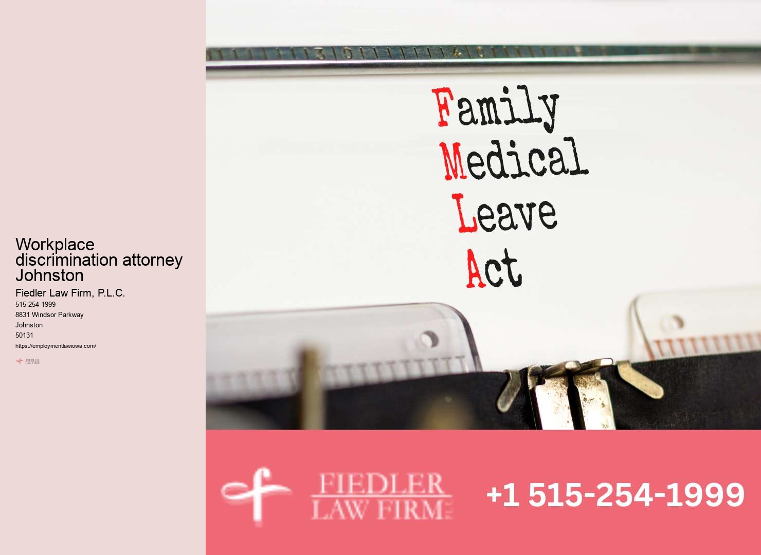 Leading Harassment at Work Lawyer Johnston