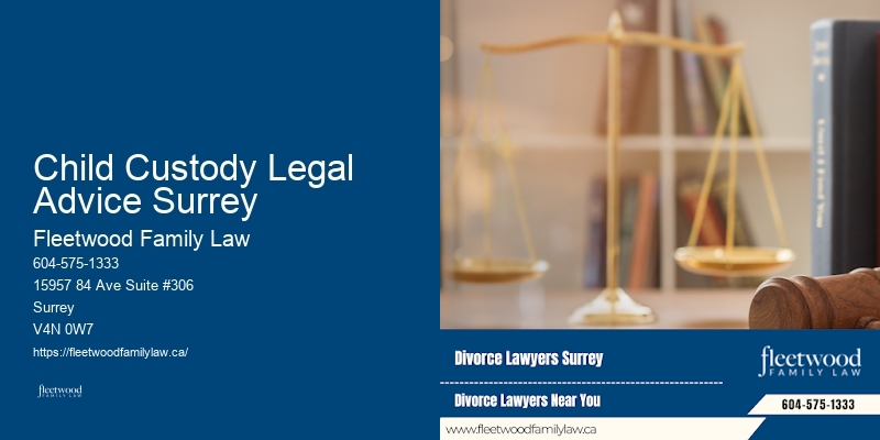 Child Custody Legal Advice Surrey