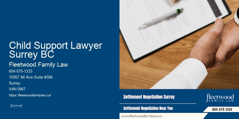 Family Law Dispute Resolution Child Support Lawyer Surrey BC BC