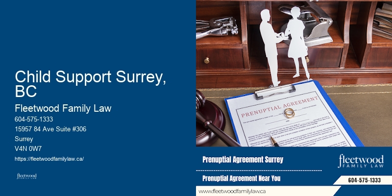 Child Support Surrey, BC Family Law Services