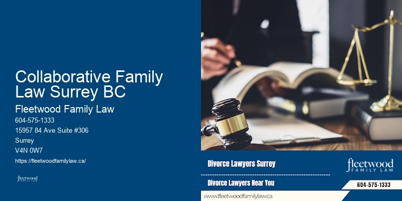 Collaborative Family Law Surrey BC BC Marriage Agreement Lawyer