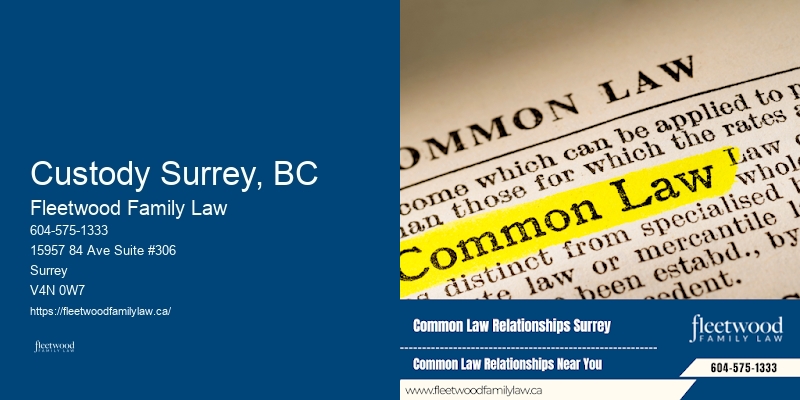 Custody Surrey, BC Family Law Support Services