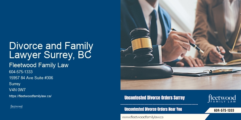 Divorce and Family Lawyer Surrey, BC Family Law Resolution