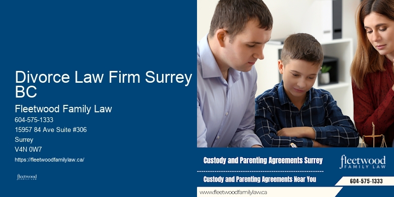 Divorce Law Firm Surrey BC Child Custody Consultation