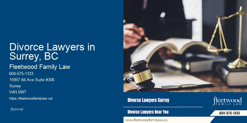 Divorce Lawyers in Surrey, BC Family Law and Guardianship Issues