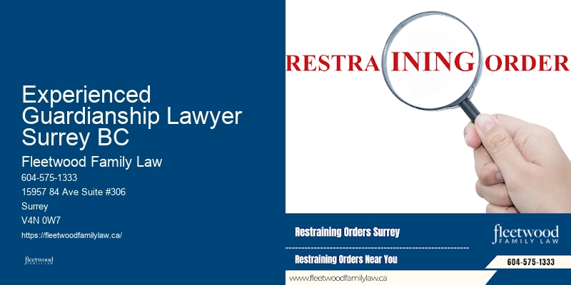 Experienced Guardianship Lawyer Surrey BC Family Law and Guardianship
