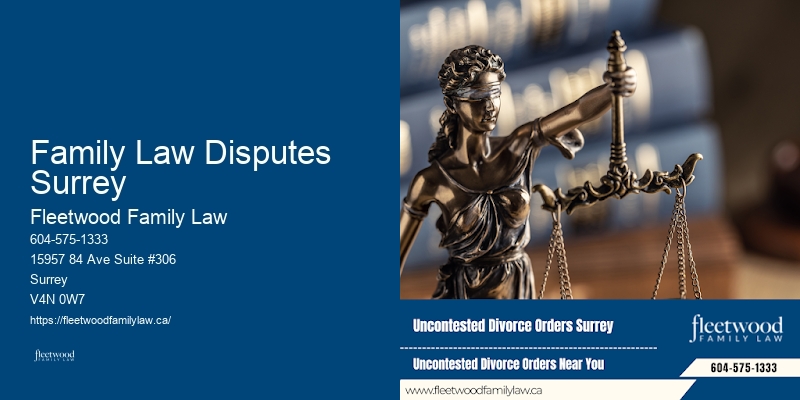 Affordable Family Law Services Family Law Disputes Surrey