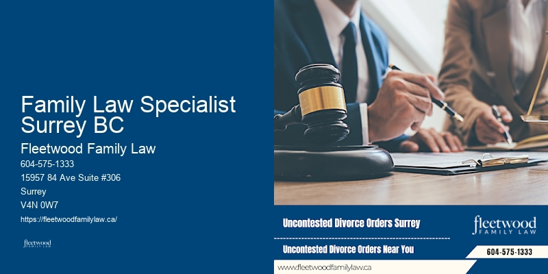 Family Law Specialist Surrey BC BC Custody Modification Lawyer