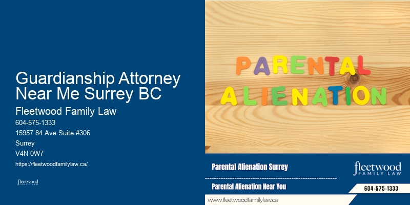 Experienced Guardianship Lawyer Guardianship Attorney Near Me Surrey BC BC
