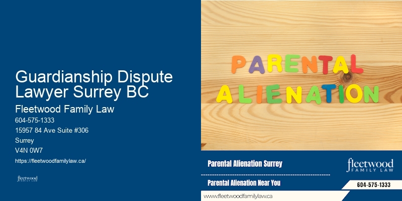 Guardianship Dispute Lawyer Surrey BC Guardianship Legal Representation