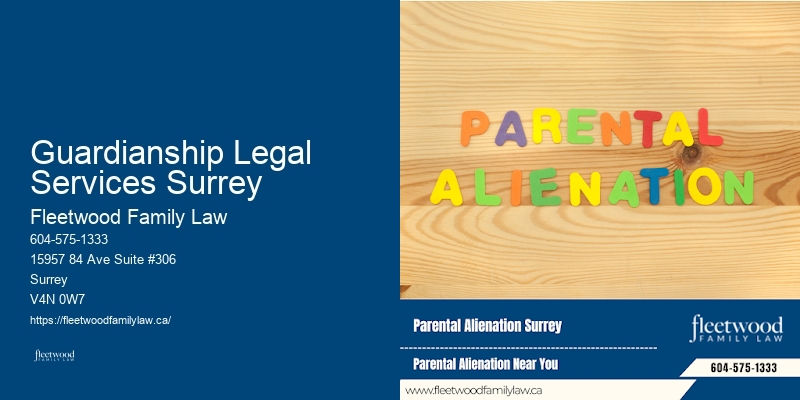 Child Custody Dispute Lawyer Guardianship Legal Services Surrey