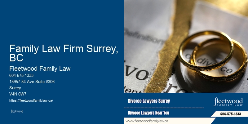 Divorce and Family Law Firm Family Law Firm Surrey, BC