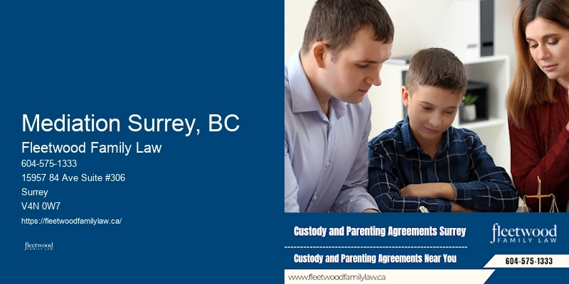 Mediation Surrey, BC BC Property Settlement Lawyer