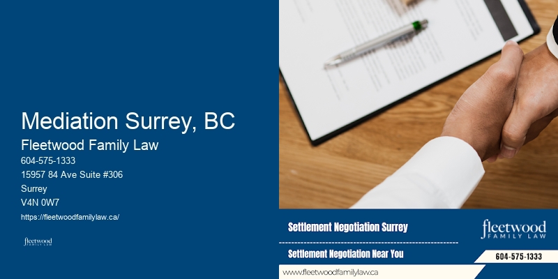 Divorce and Family Law Solutions Mediation Surrey, BC