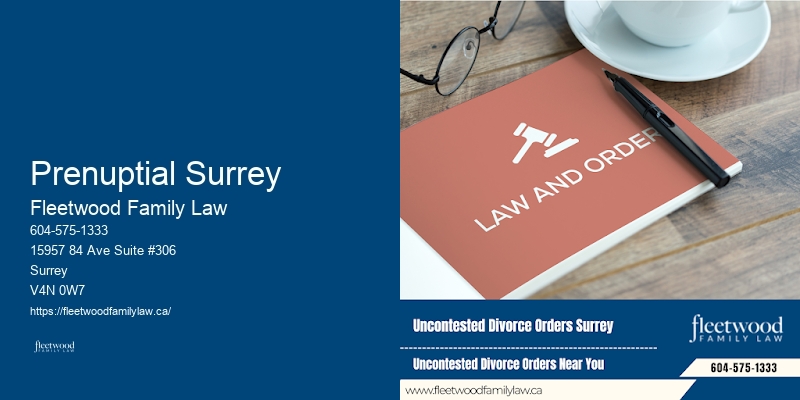 Divorce Mediation Prenuptial Surrey, BC