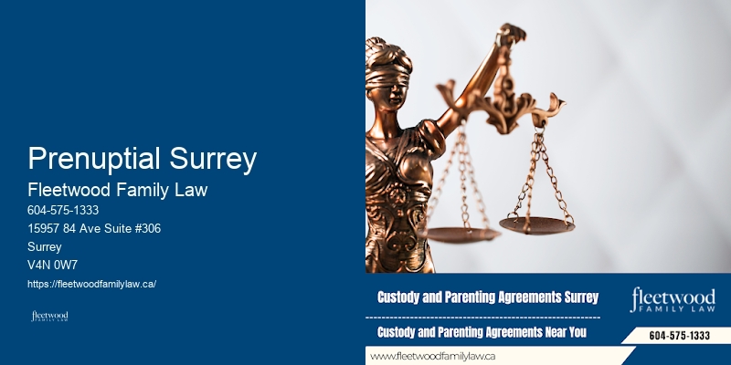 Divorce Settlement Attorney Prenuptial Surrey, BC