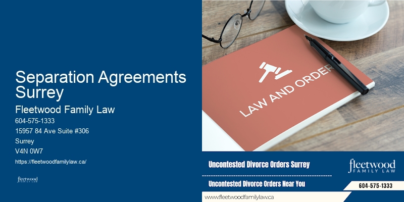 Divorce Attorney Near Me Separation Agreements Surrey BC