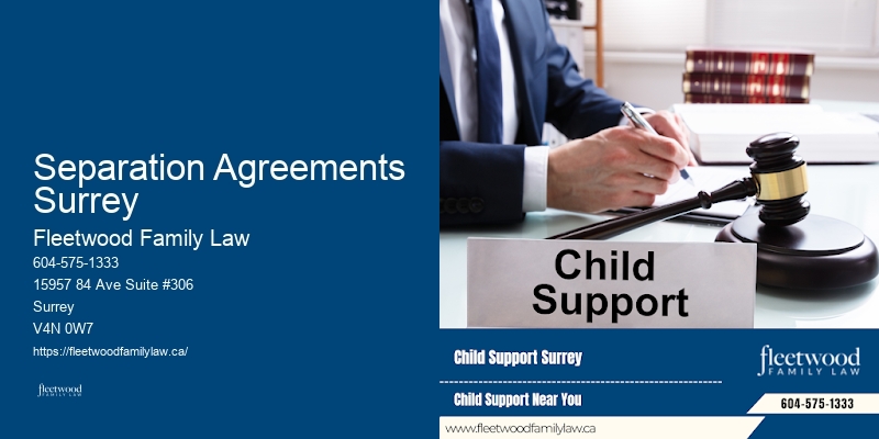 Separation Agreements Surrey Family Law and Property Division