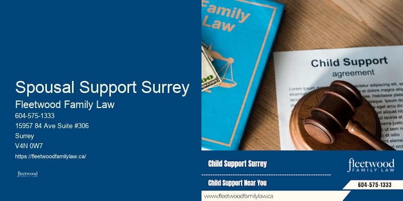 Spousal Support Surrey Family Dispute Lawyer