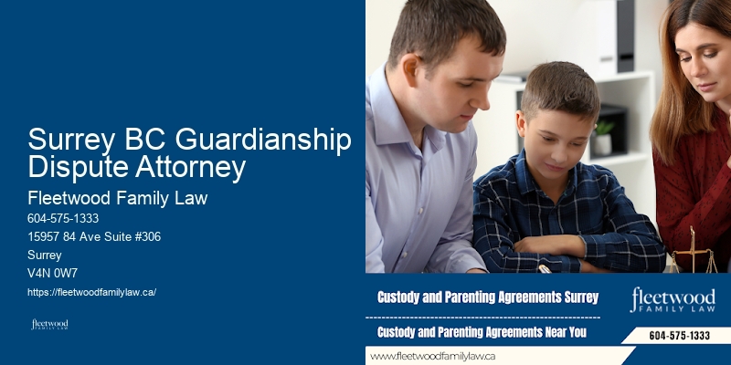 Surrey BC Guardianship Dispute Attorney Divorce Legal Expert