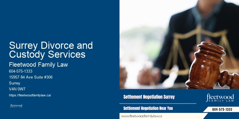 Surrey Divorce and Custody Services Divorce Mediation Consultation