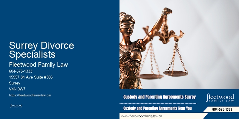 Surrey Divorce Specialists BC Property Settlement Lawyer