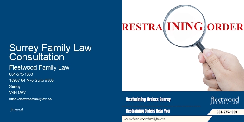 Surrey Family Law Consultation Child Support Attorney