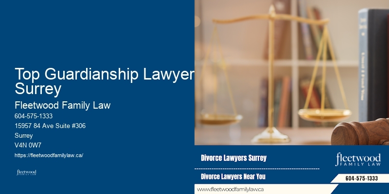 Top Guardianship Lawyer Surrey