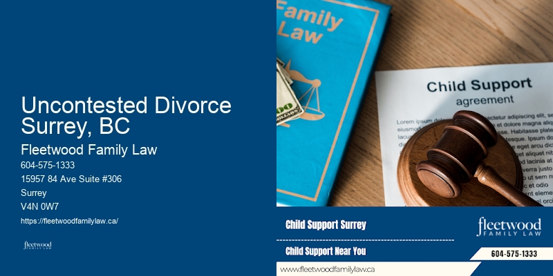Divorce and Child Custody Lawyer Uncontested Divorce Surrey, BC
