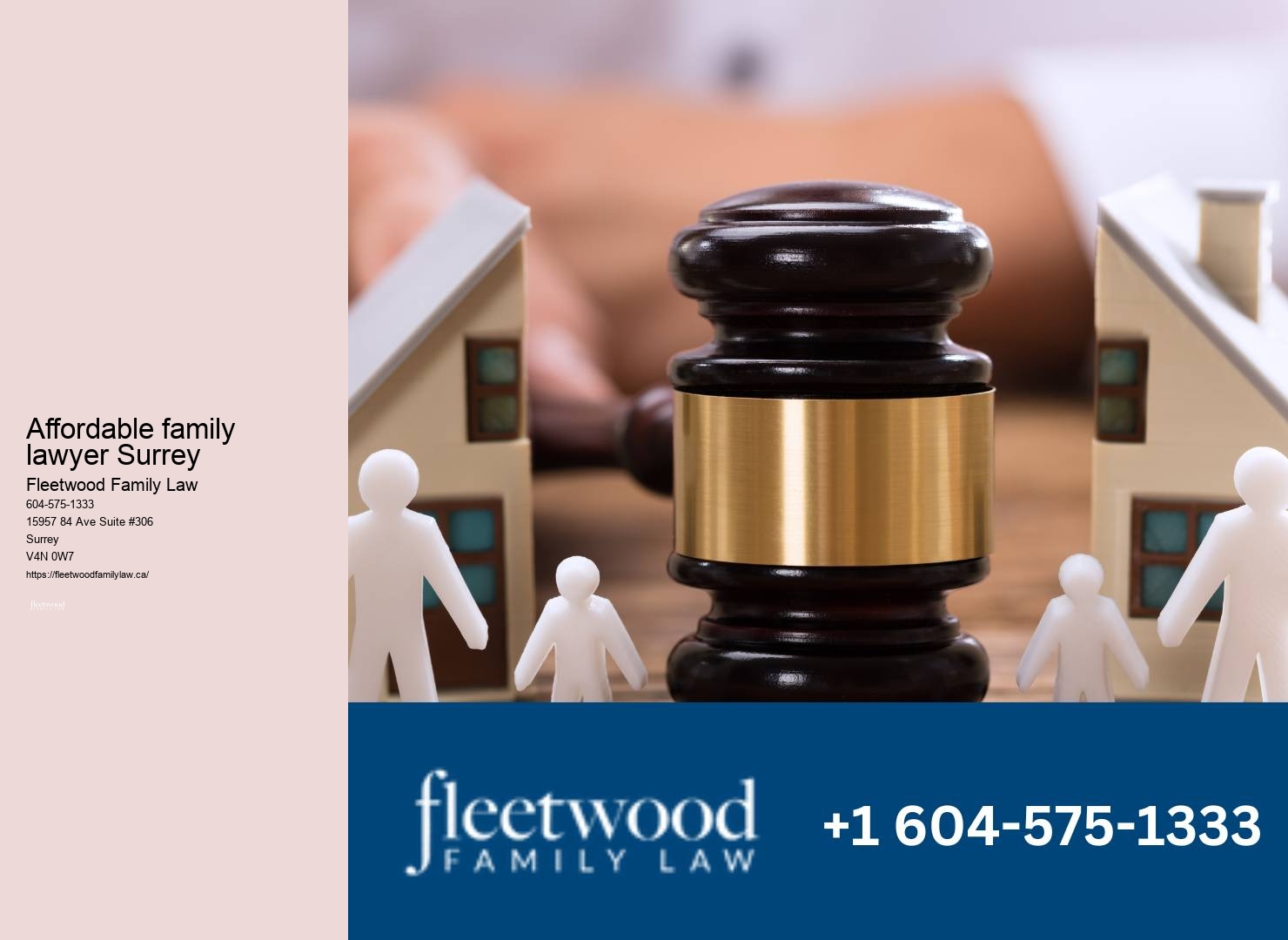 Surrey's trusted family lawyer for dedicated advocacy