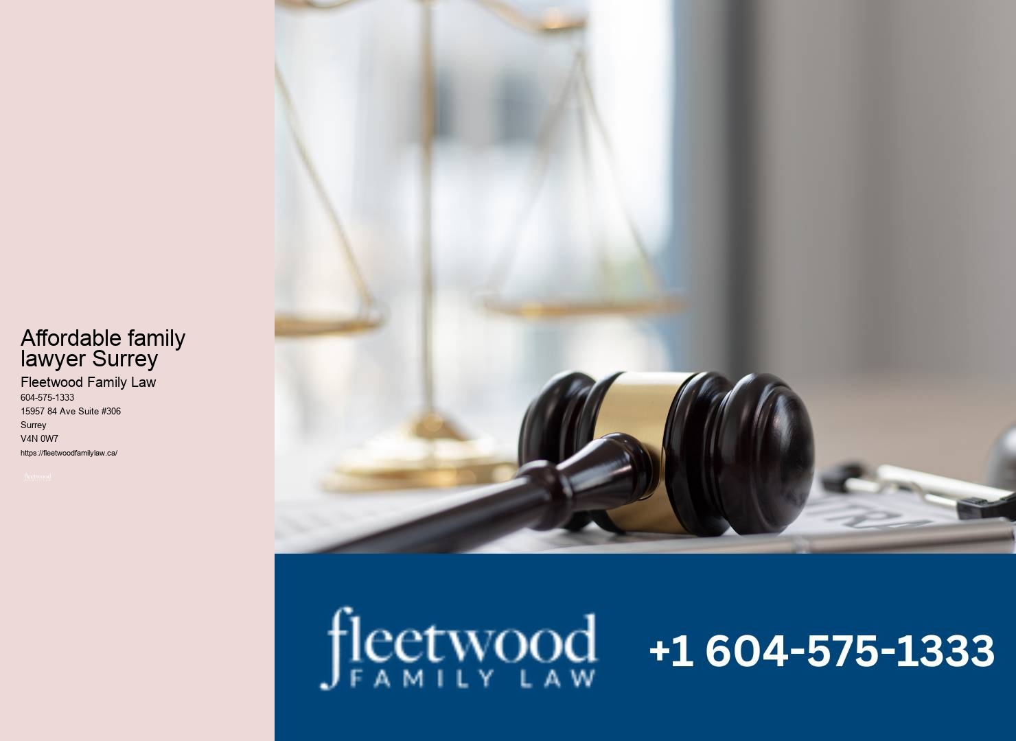 Surrey's empathetic family lawyer offering support during emotional times