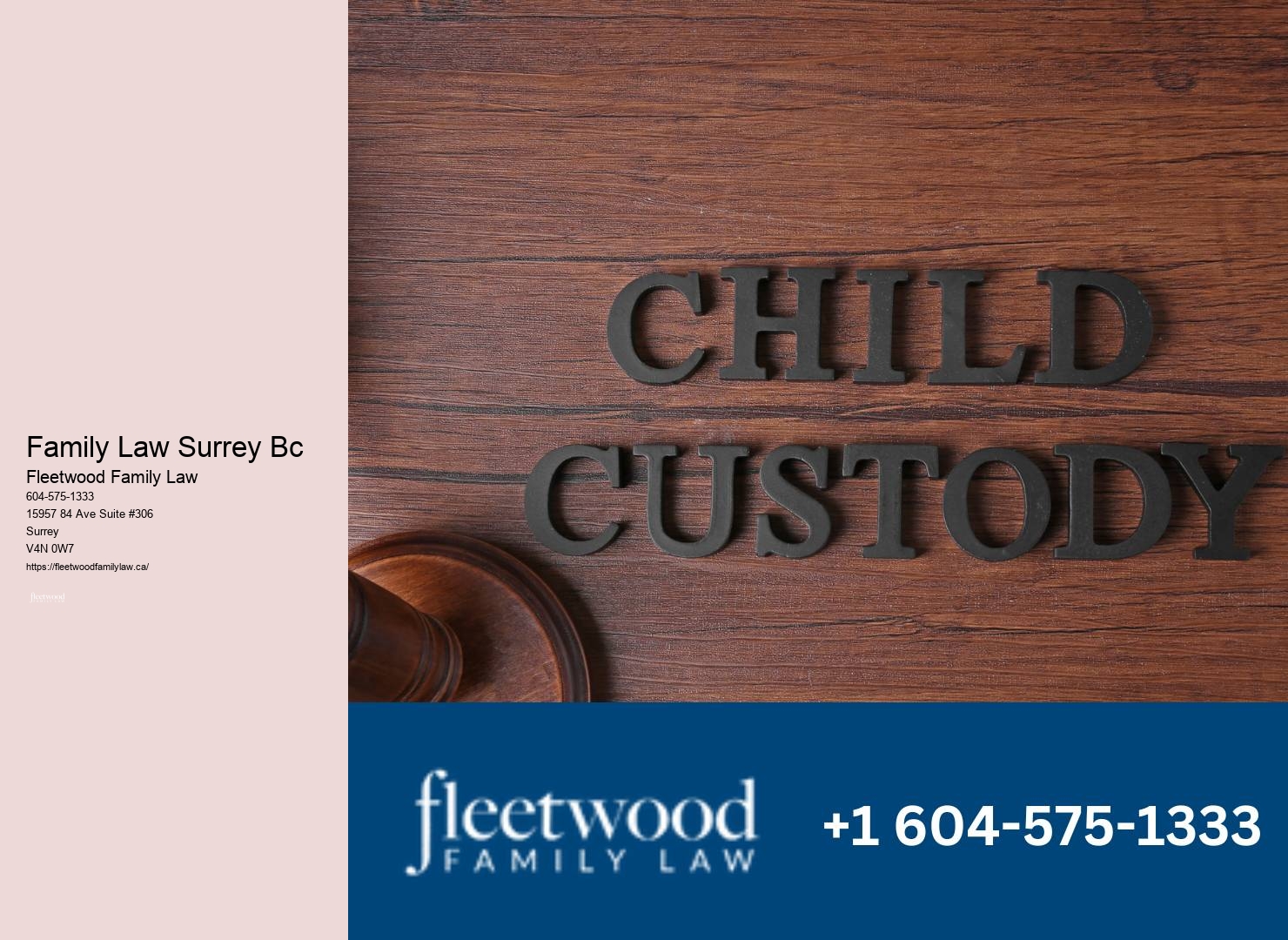 Trusted family law consultations in Surrey