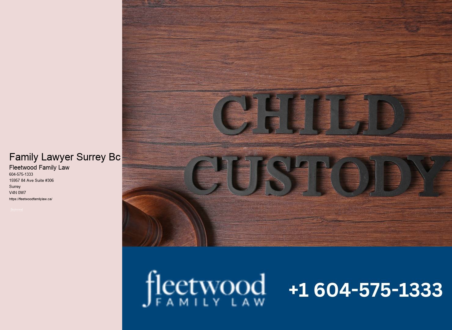 Family lawyer Surrey legal consultation
