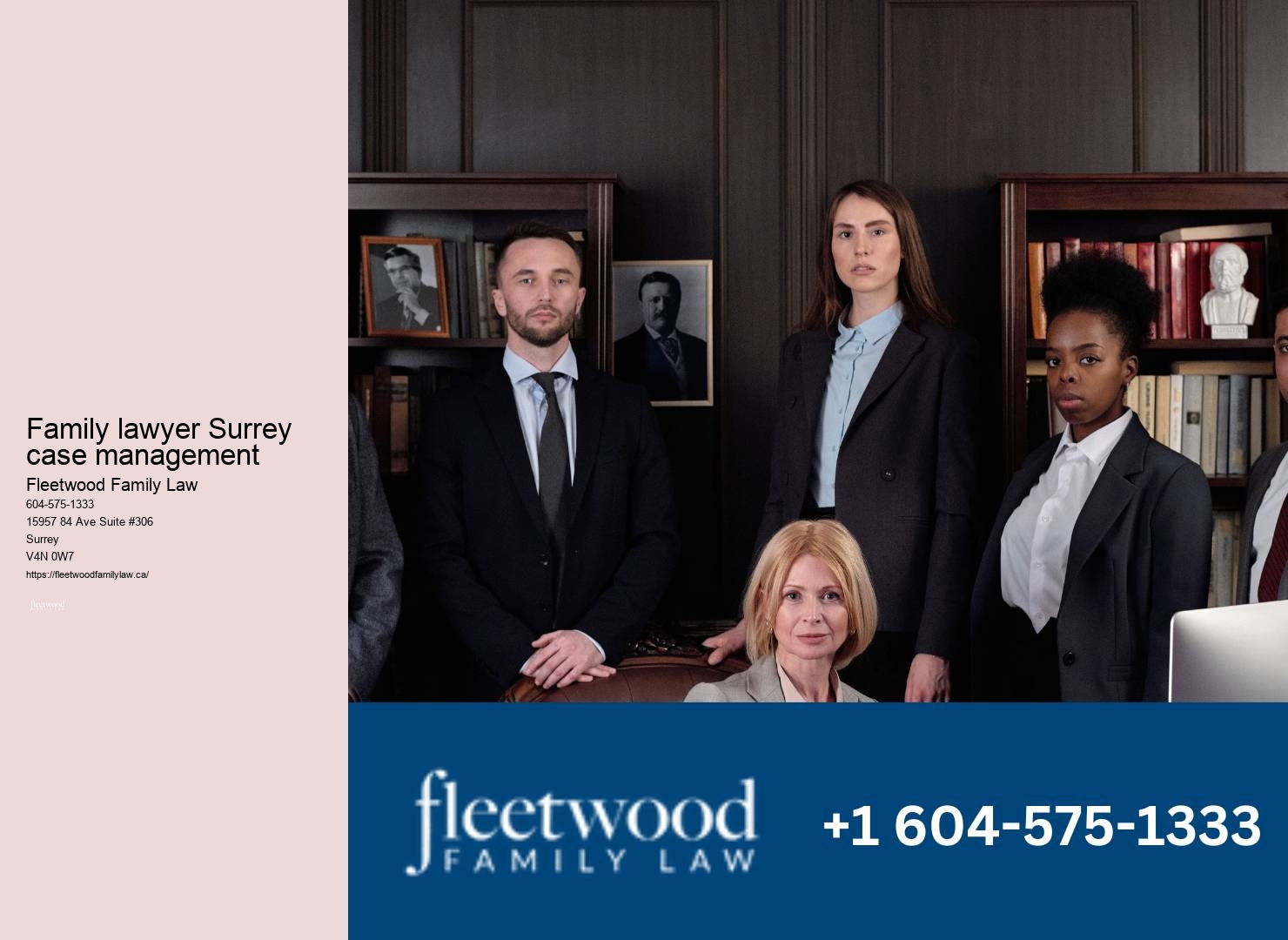 Family lawyer Surrey assistance